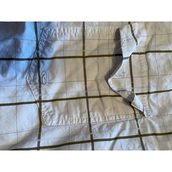 Roper Men's White Long Sleeve Collared Polo Shirt Size M - Picture 3 of 11